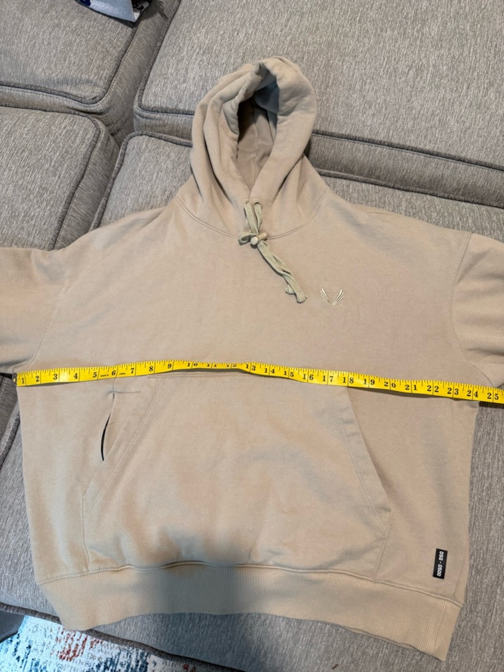 ASRV dsg-0500 Beige Pullover Hoodie